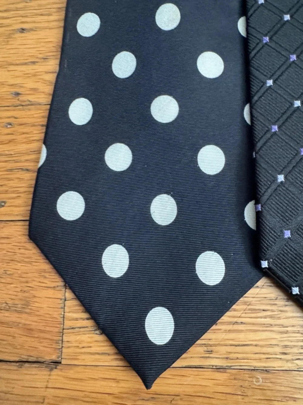 Men's Polka Dot Silk Tie Set of 4